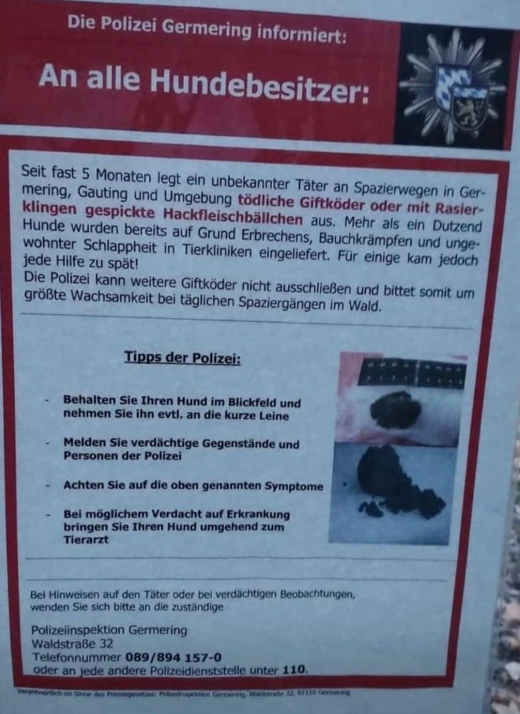 Giftköder-Giftköder und mit Rasierklingen-Profilbild