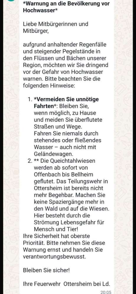 Giftköder-Starke Strömungen durch Hochwasser-Profilbild