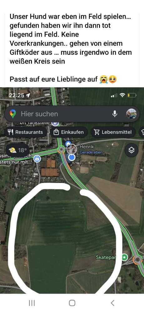 Giftköder-Evtl. Giftköder/ toter Hund-Profilbild