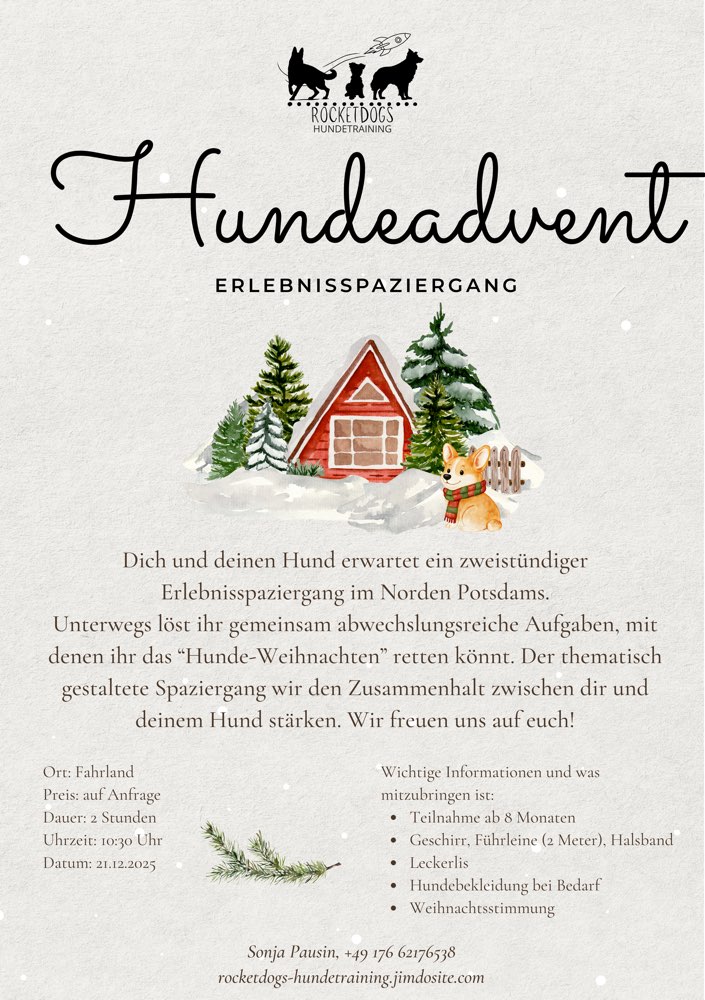 Hundetreffen-✨ HUNDEADVENT – Erlebnis­spaziergang in Potsdam ✨-Profilbild