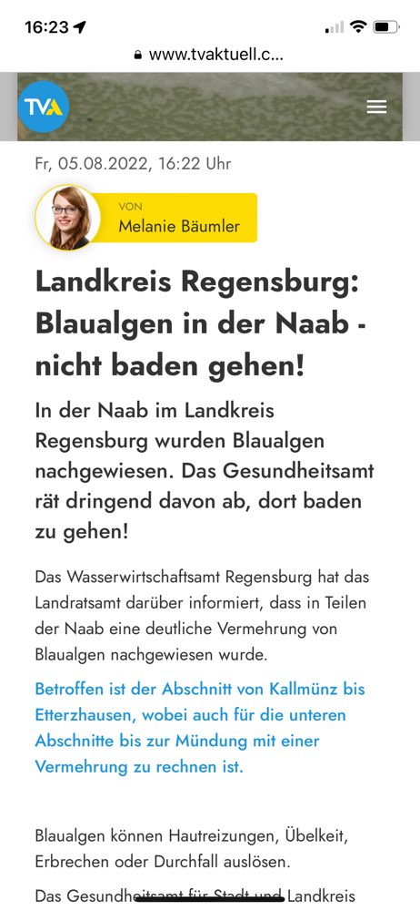 Giftköder-Möglicherweise Blaualgen-Profilbild