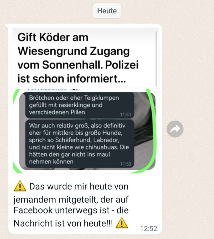 Giftköder-Giftköder mit Rasierklingen-Profilbild