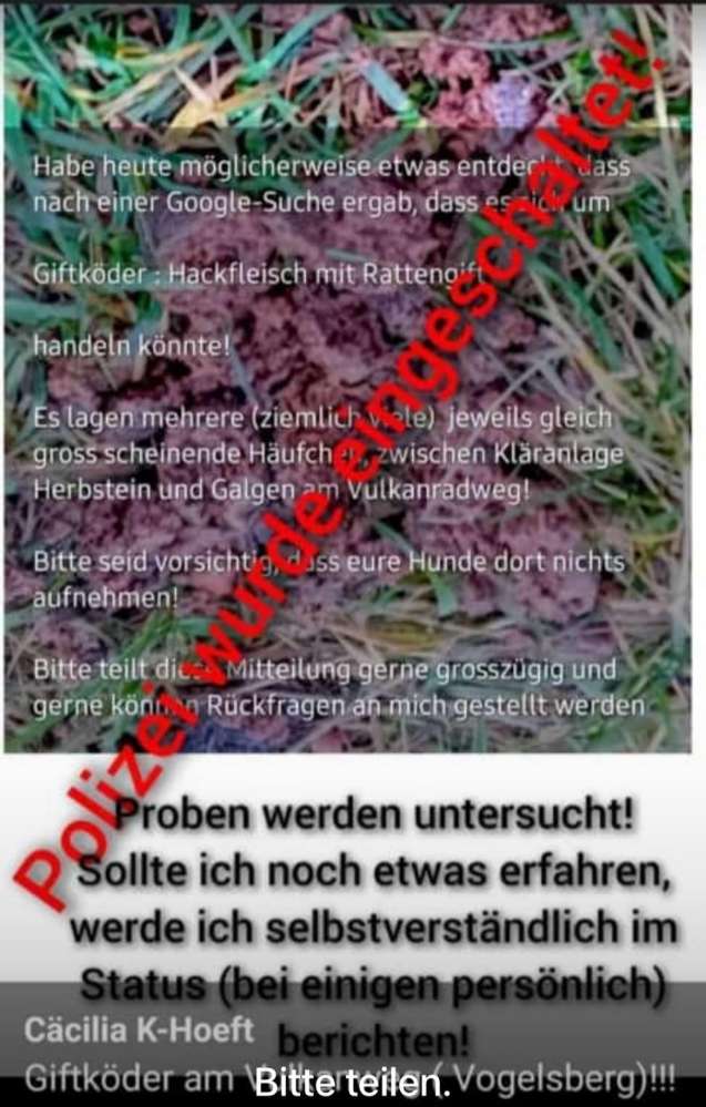 Giftköder-Möglicherweise Rattengift in Hackfleisch-Profilbild