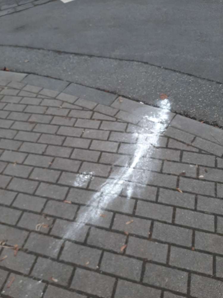 Giftköder-Weißes Pulver entlang Wallstraße-Profilbild