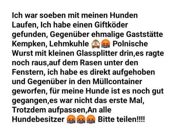 Giftköder-Giftköder an der Lehmkuhle-Profilbild