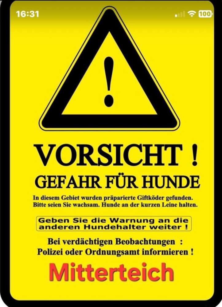 Giftköder-Giftköder Warnung-Profilbild