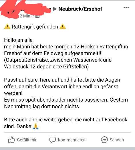 Giftköder-Rattengift ausgestreut-Profilbild