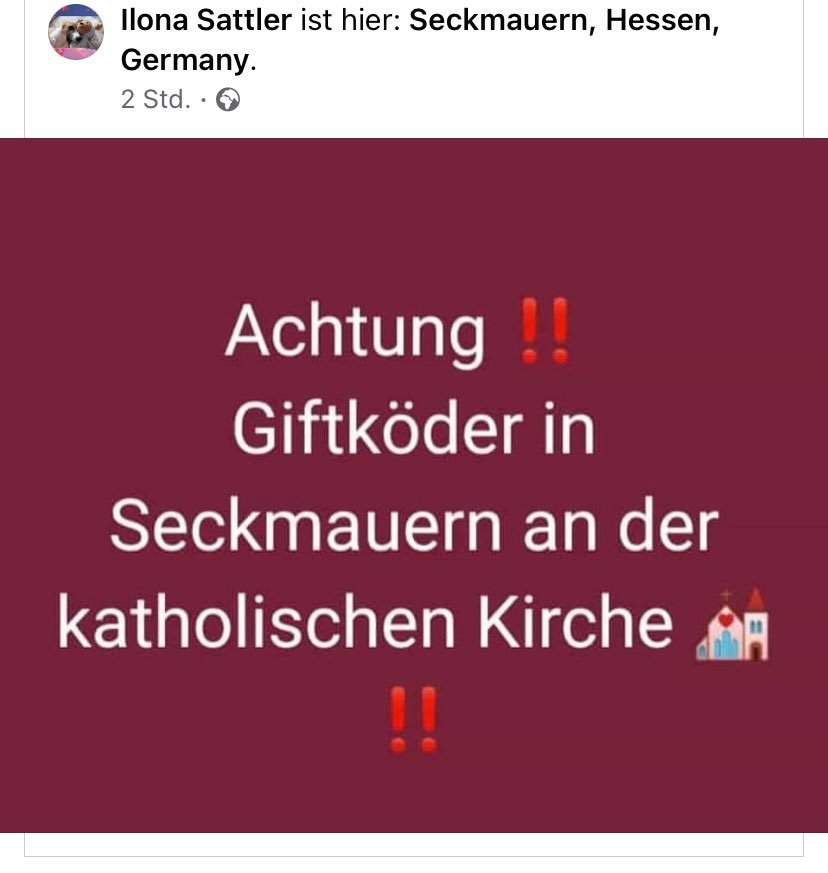 Giftköder-Giftköder an der Katholischen Kirche-Profilbild