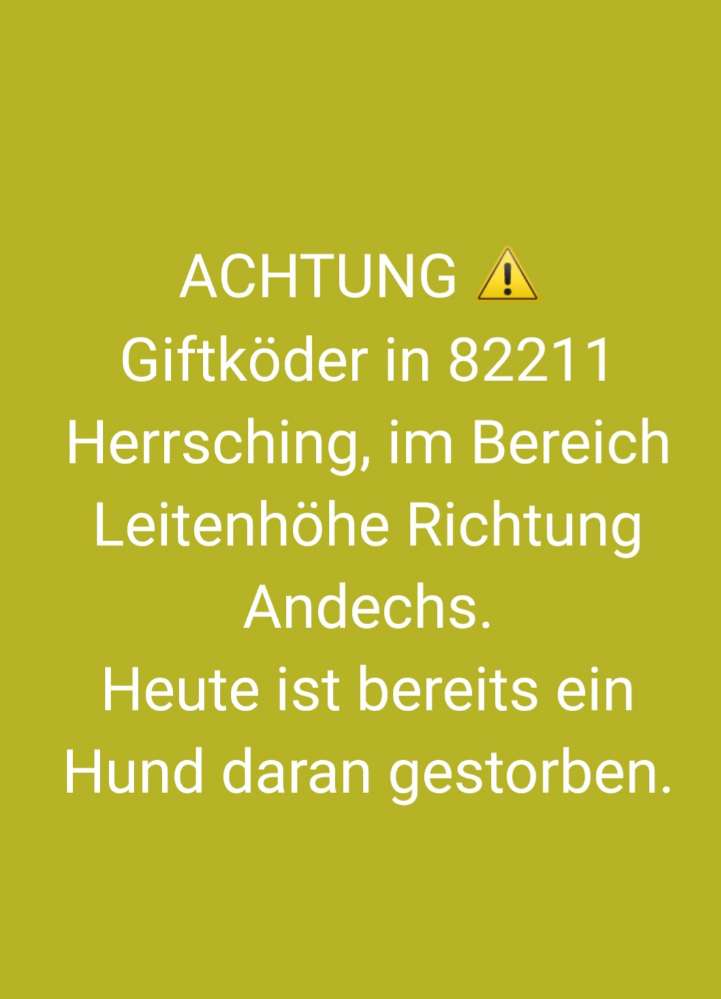 Giftköder-Giftköder Herrsching-Profilbild